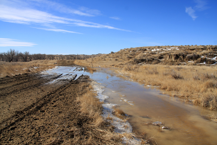 Niobrara County flooding has caused winter woes for ranchers trying to feed and care for livestock.
