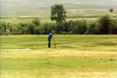 Rancher Jonita Sommers discusses irrigating native grass pastures in the Green River Valley of Wyoming, which can be used for pastureland or for hay production.